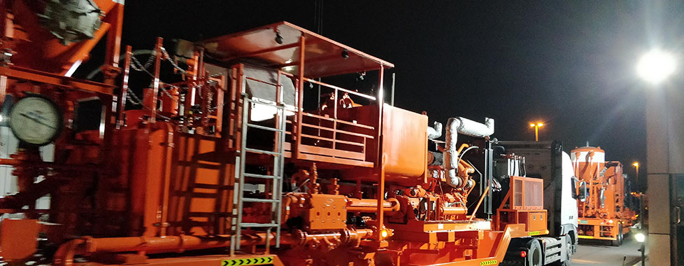 Al Shurooq trailer mounted cementing unit