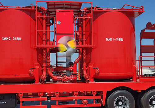 Weatherford trailer batch mixer