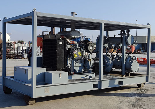 Acid centrifugal pump 10 x 12 x 23 Al Shurooq Oilfield Equipment