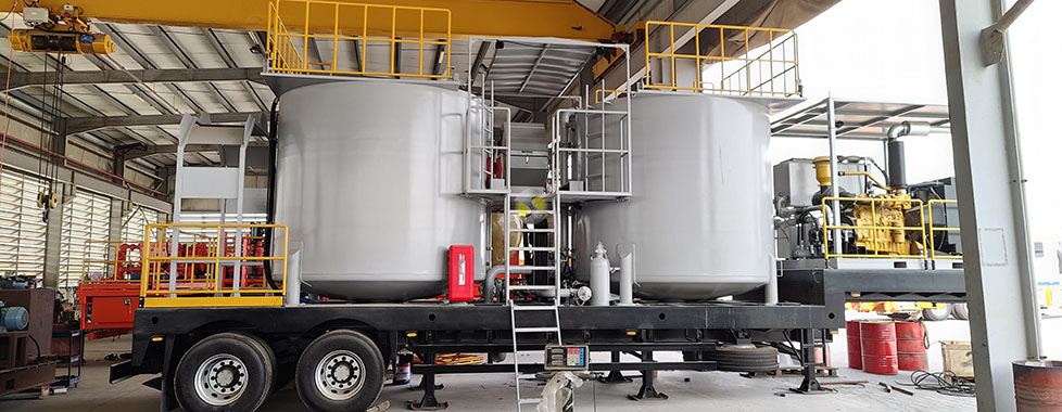 Batch mixer 100BBL x 2