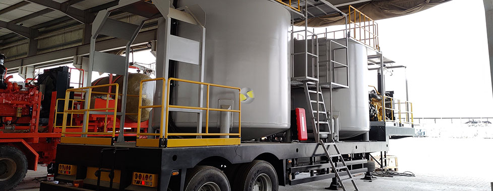 Batch mixer 200BBL